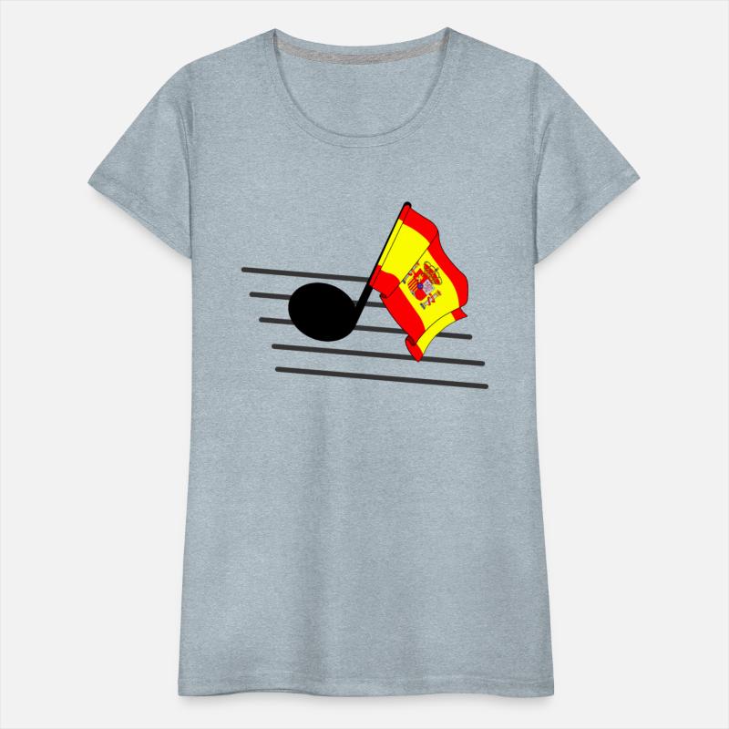 Flag music tone flag Spain