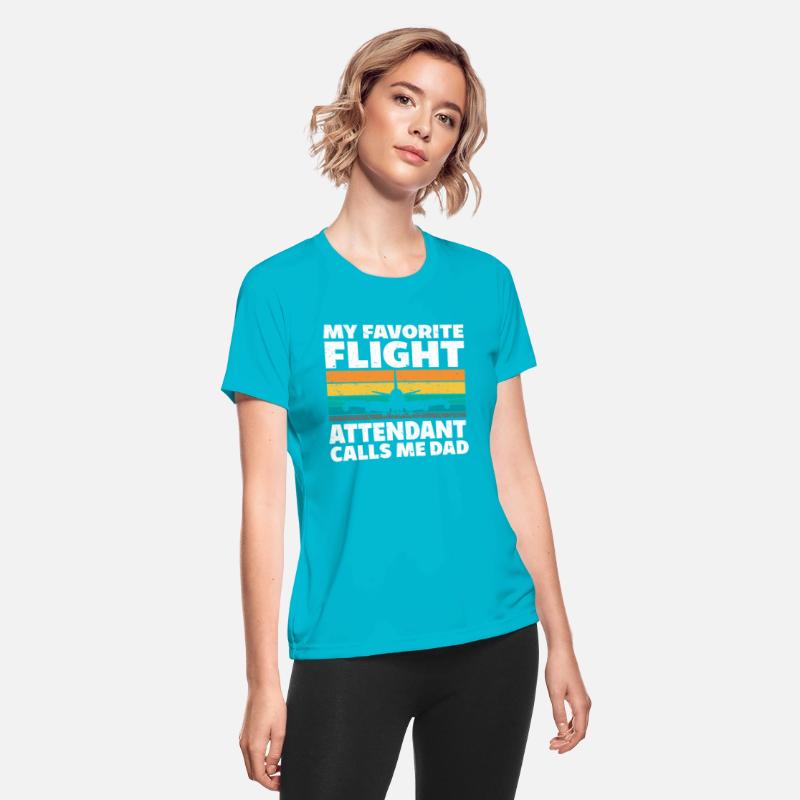 Flight Attendant Dad Airplane Flight Attendant