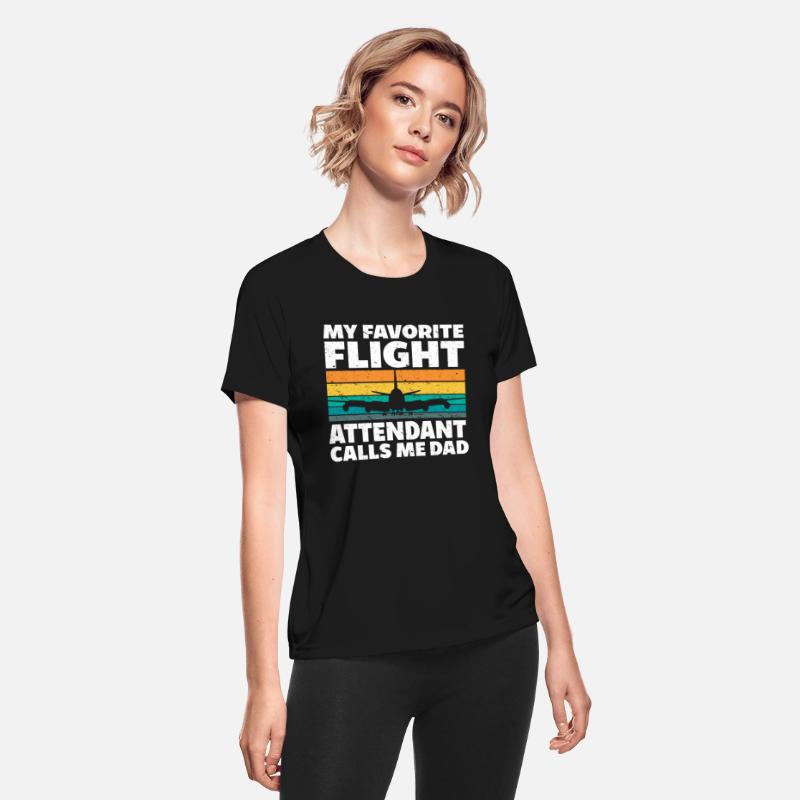 Flight Attendant Dad Airplane Flight Attendant