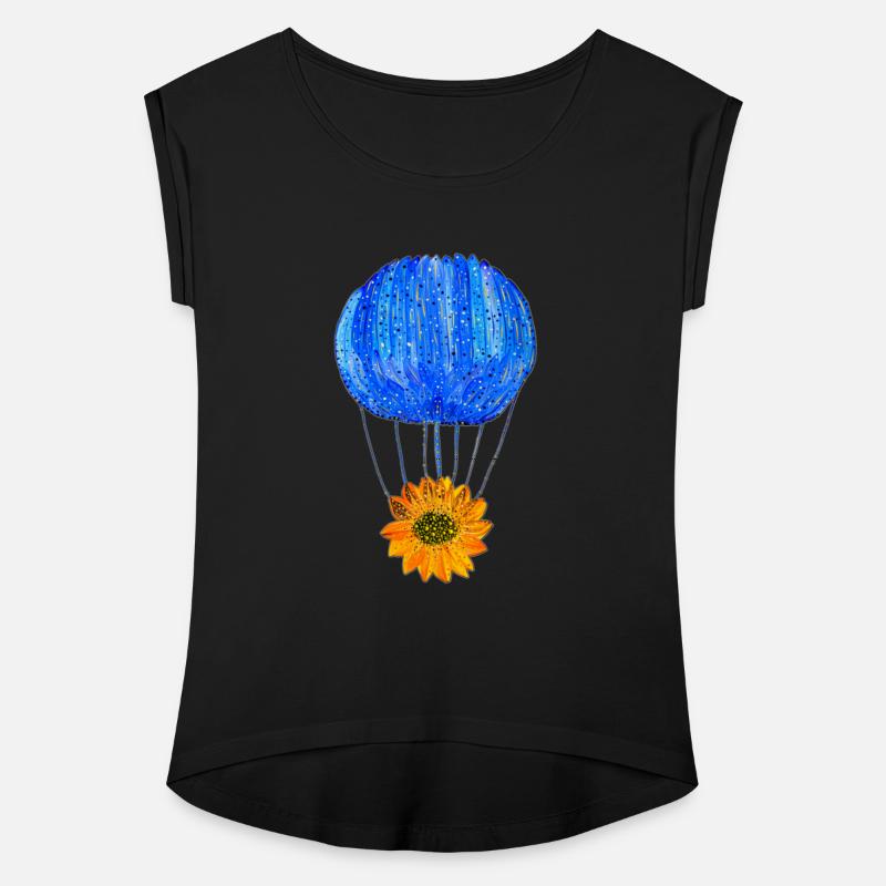 Floral balloon. Ukrainian art. Petrykivka folk art