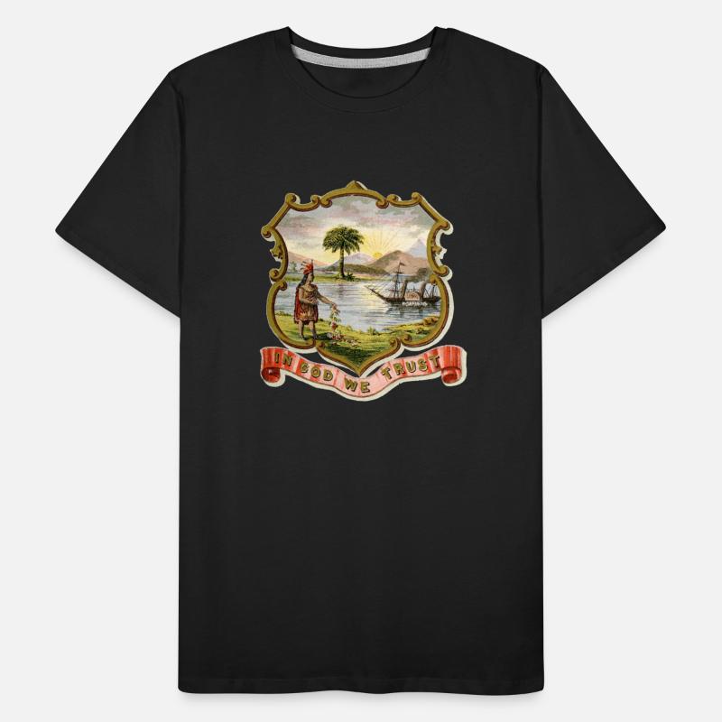 Florida state coat of arms illustrated 1876