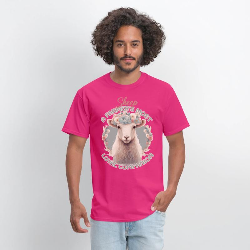 Flower Crown Sheep Funny Farm Animal Companion Quo