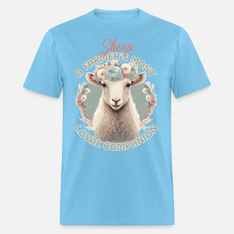 Flower Crown Sheep Funny Farm Animal Companion Quo
