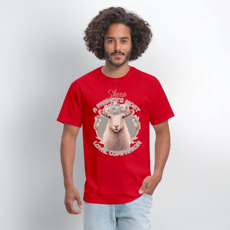 Flower Crown Sheep Funny Farm Animal Companion Quo