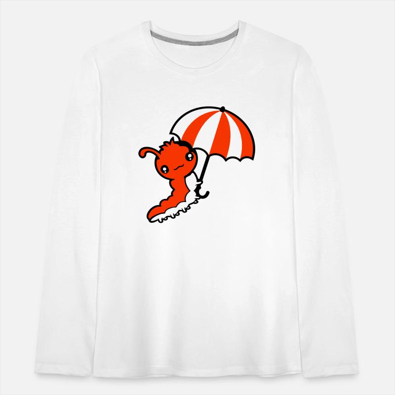 Flying caterpillar umbrella sky windy holiday fun