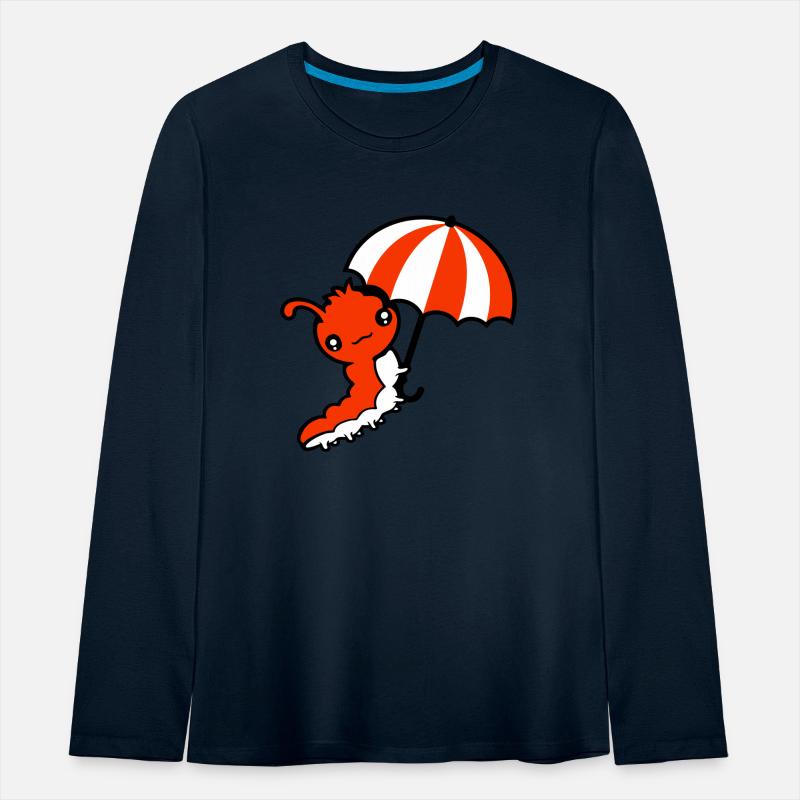 Flying caterpillar umbrella sky windy holiday fun