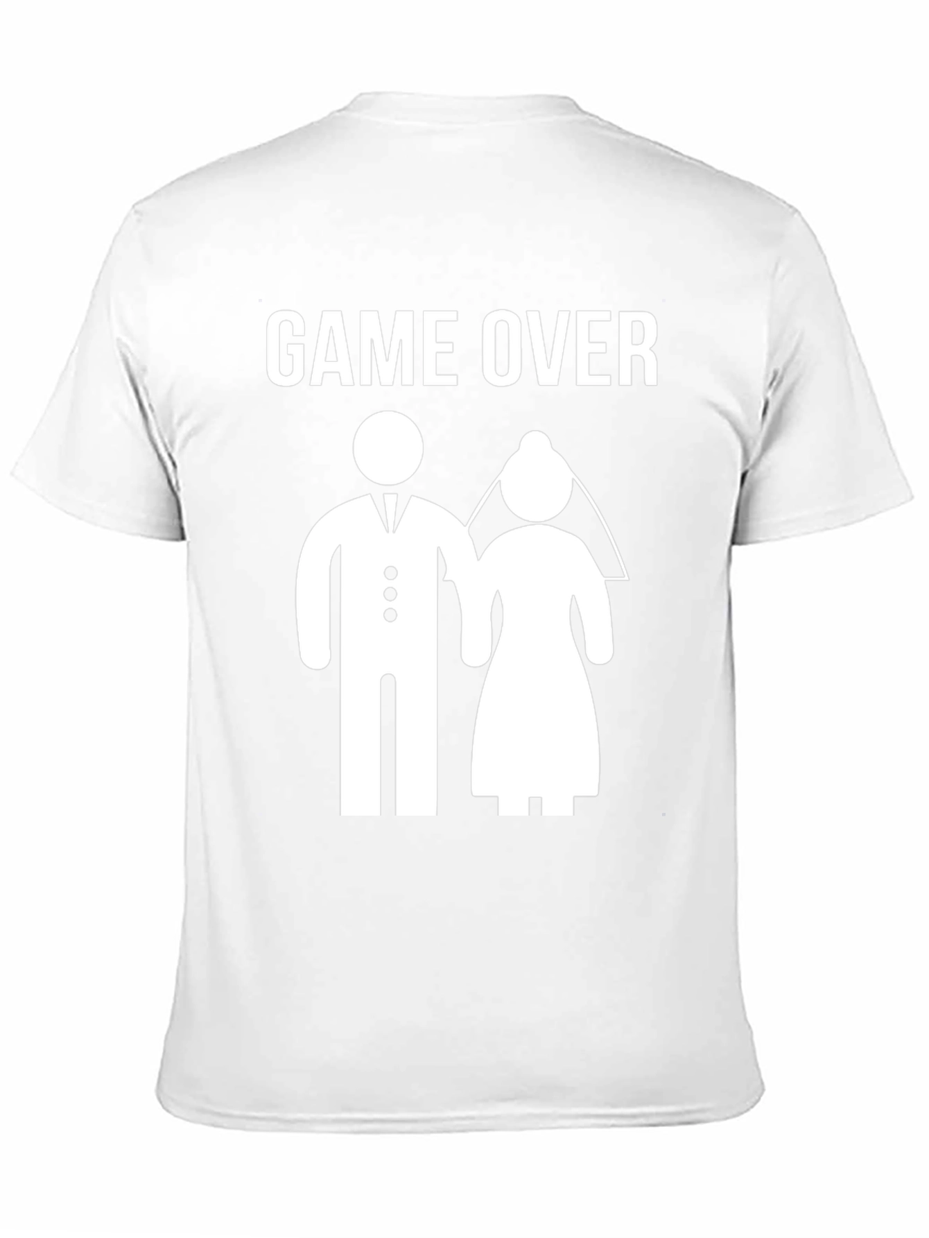 Game Over Wedding T-Shirt - Funny Groom Tee
