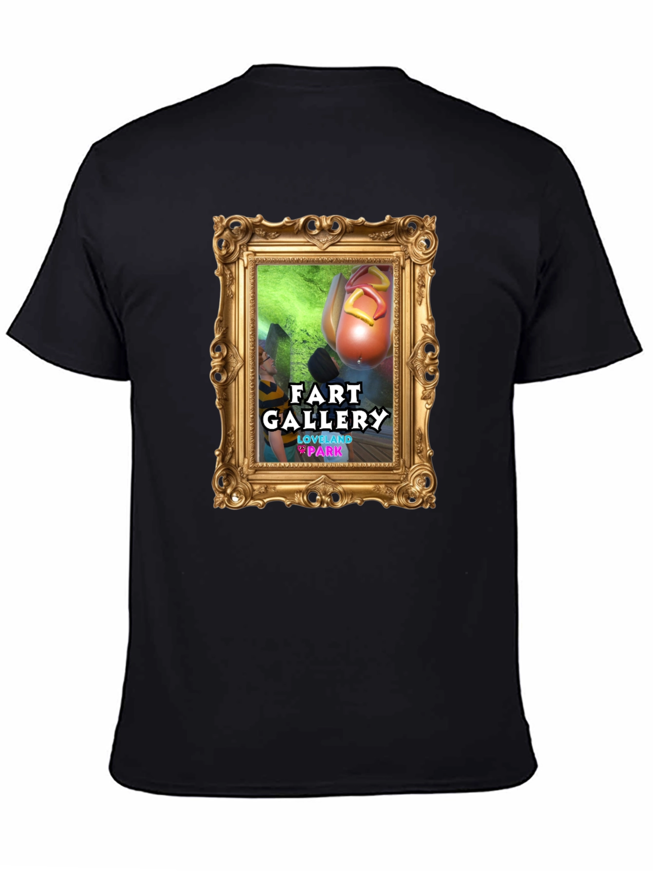 Fart Gallery Love and Plank Graphic T-Shirt