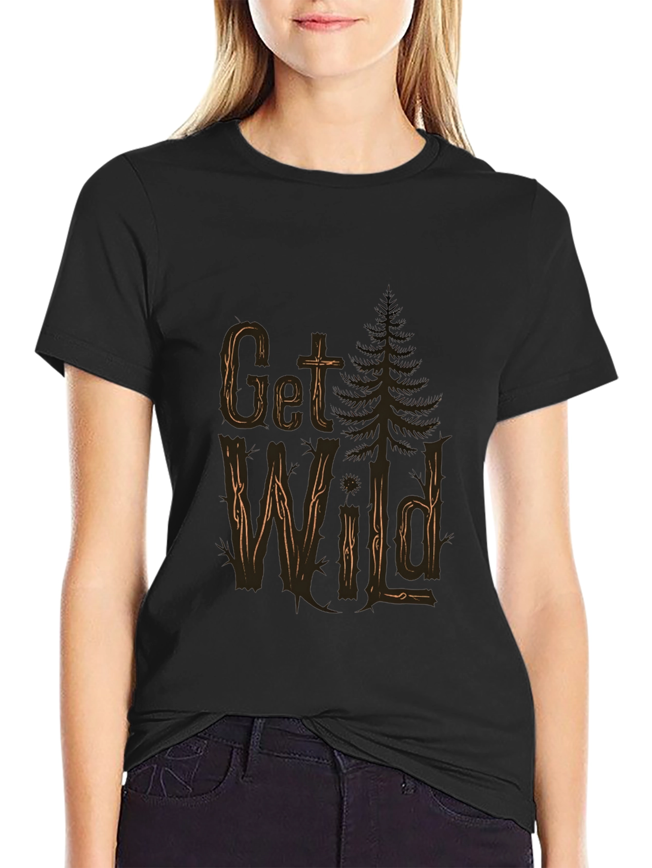 Get Wild Black T-Shirt