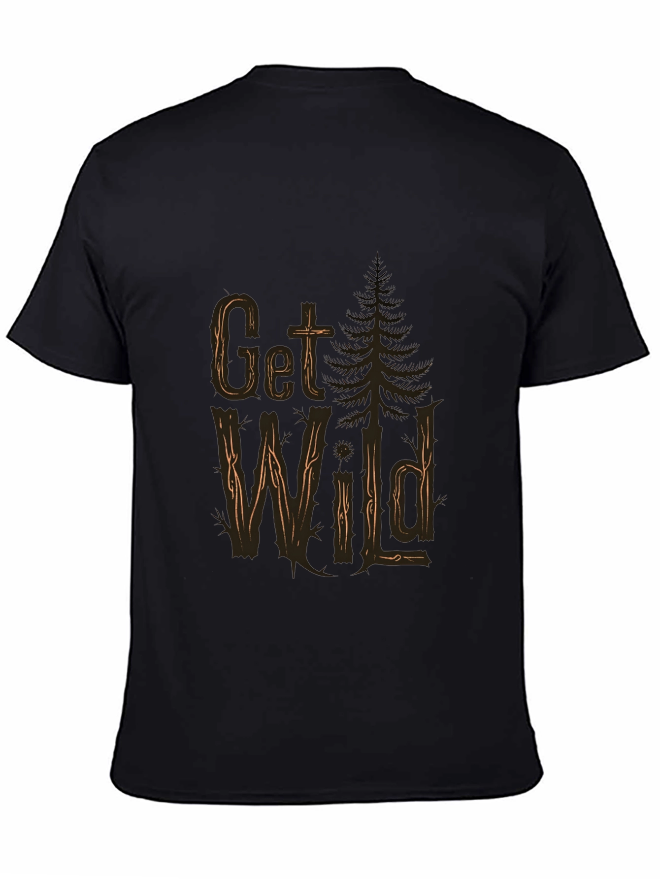 Get Wild Black T-Shirt