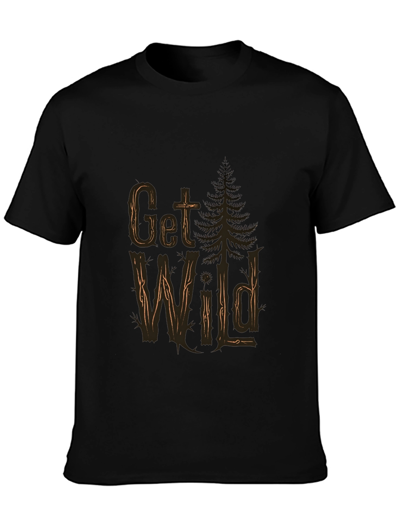 Get Wild Black T-Shirt