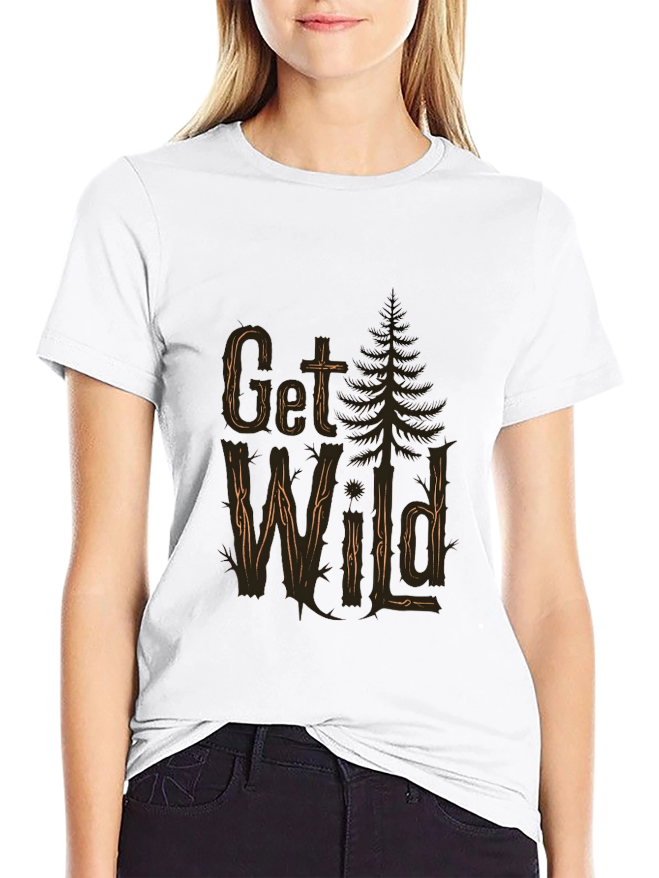 Get Wild Black T-Shirt