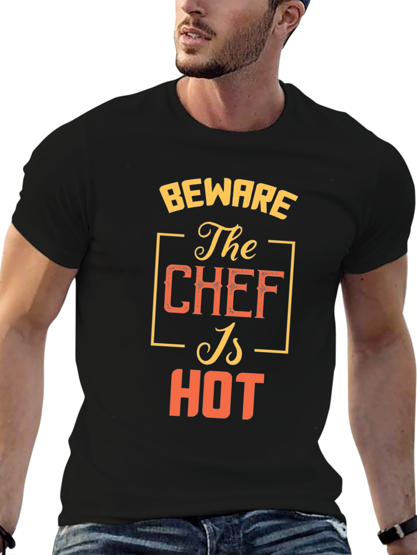Beware The Chef Is Hot T-Shirt
