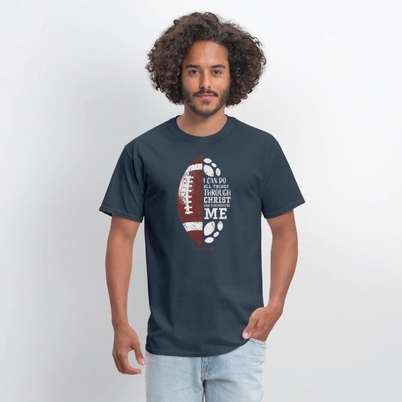 Football Teen Boys Kids Men Religious Verse