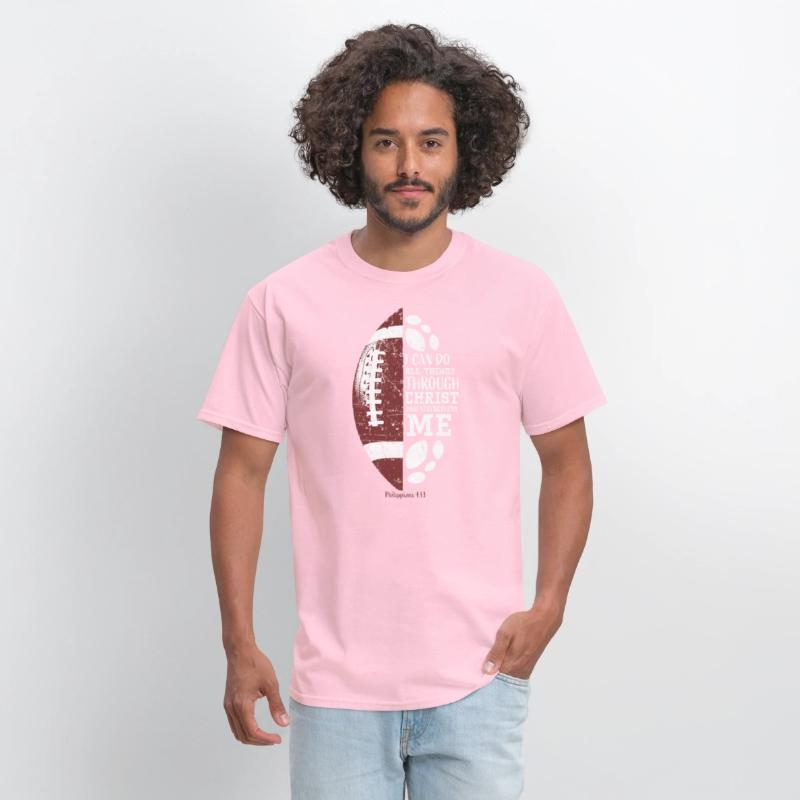 Football Teen Boys Kids Men Religious Verse