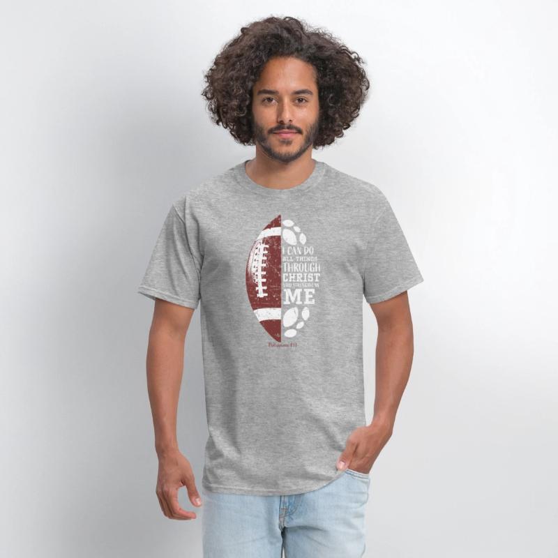 Football Teen Boys Kids Men Religious Verse