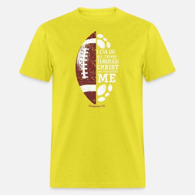 Football Teen Boys Kids Men Religious Verse