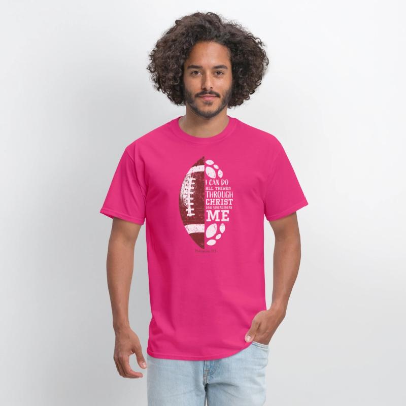 Football Teen Boys Kids Men Religious Verse