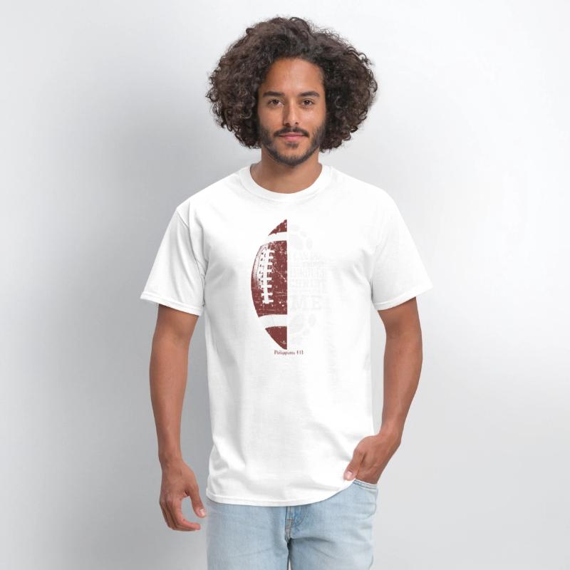 Football Teen Boys Kids Men Religious Verse