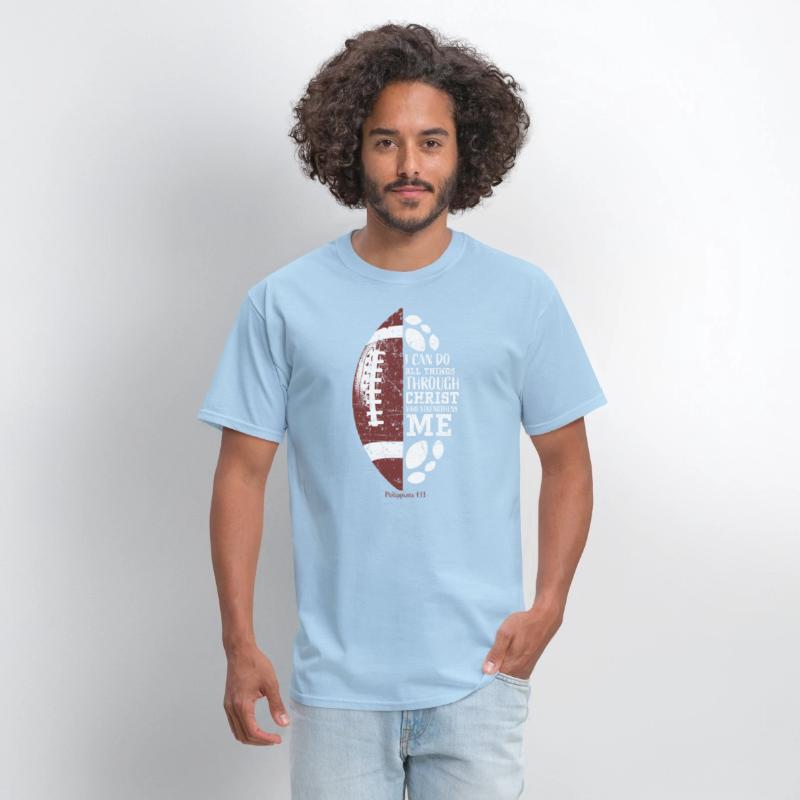 Football Teen Boys Kids Men Religious Verse