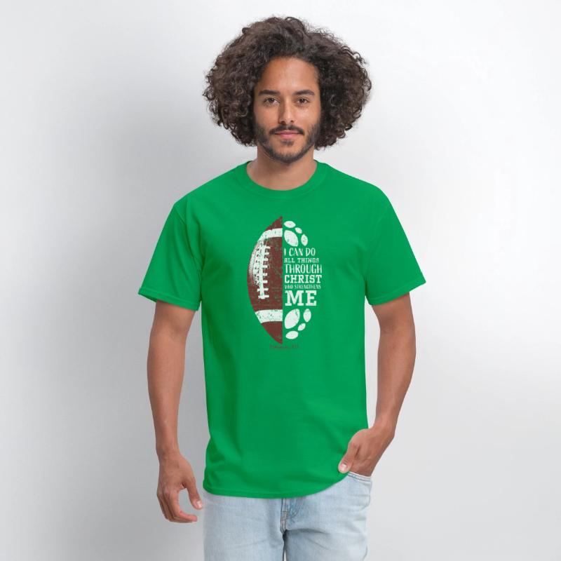 Football Teen Boys Kids Men Religious Verse