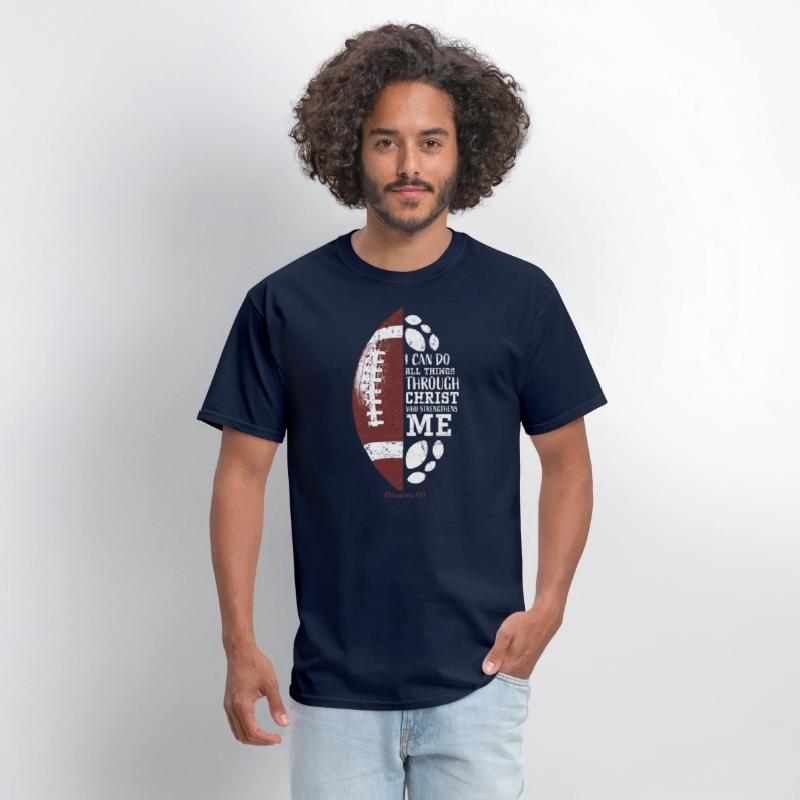 Football Teen Boys Kids Men Religious Verse