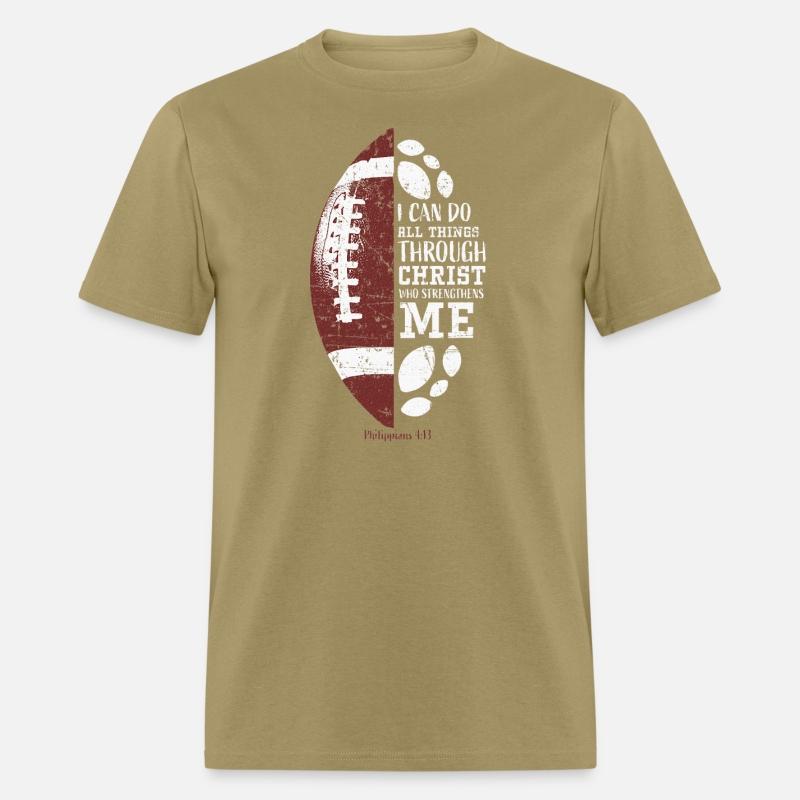 Football Teen Boys Kids Men Religious Verse