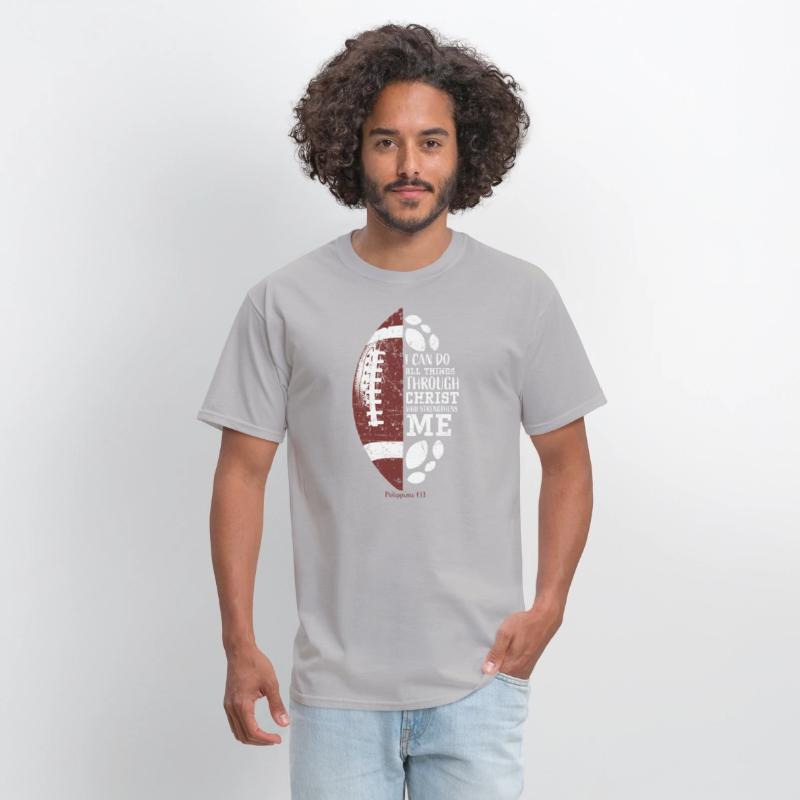 Football Teen Boys Kids Men Religious Verse