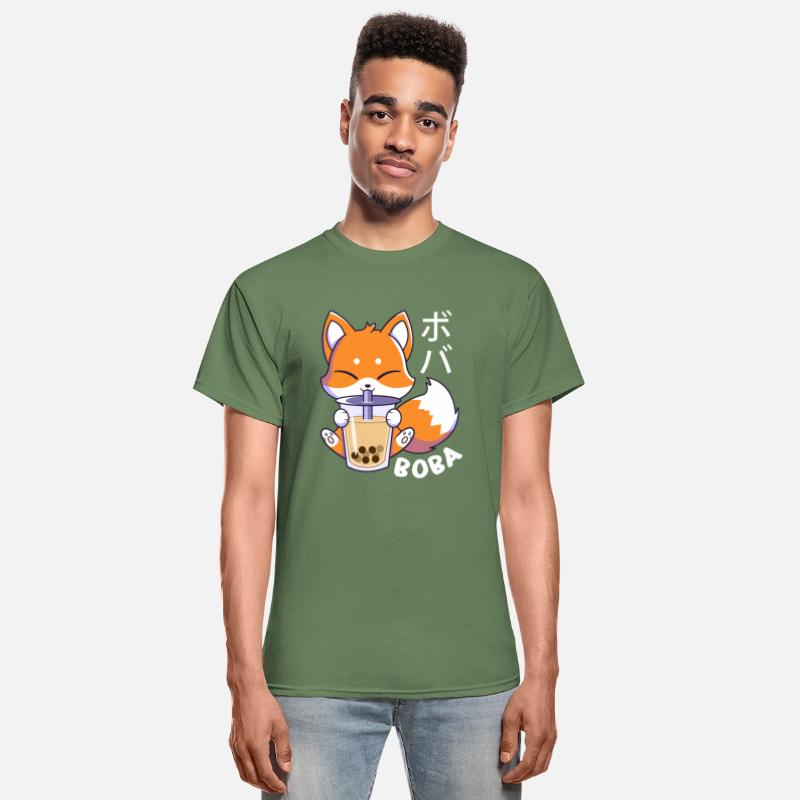 Fox - Cute Fox - Fluffy Fox - Boba Fox - Fox Lover