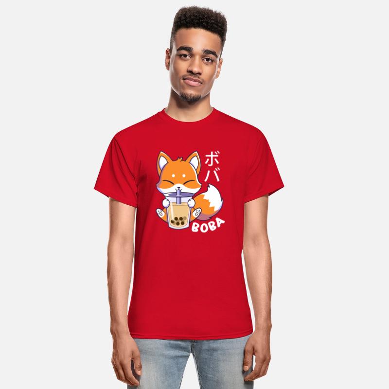 Fox - Cute Fox - Fluffy Fox - Boba Fox - Fox Lover
