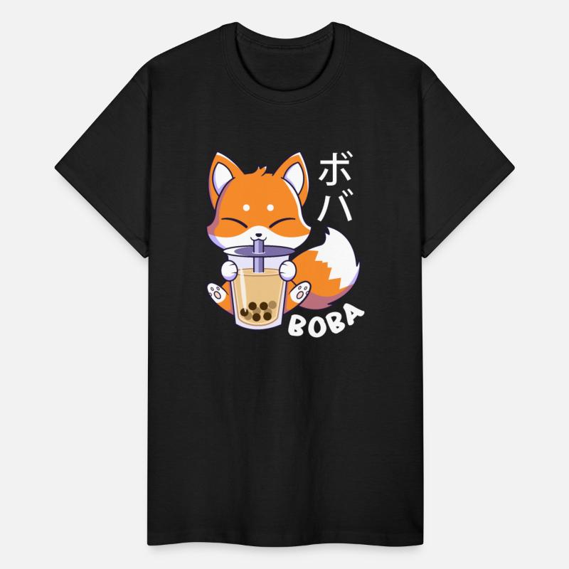 Fox - Cute Fox - Fluffy Fox - Boba Fox - Fox Lover