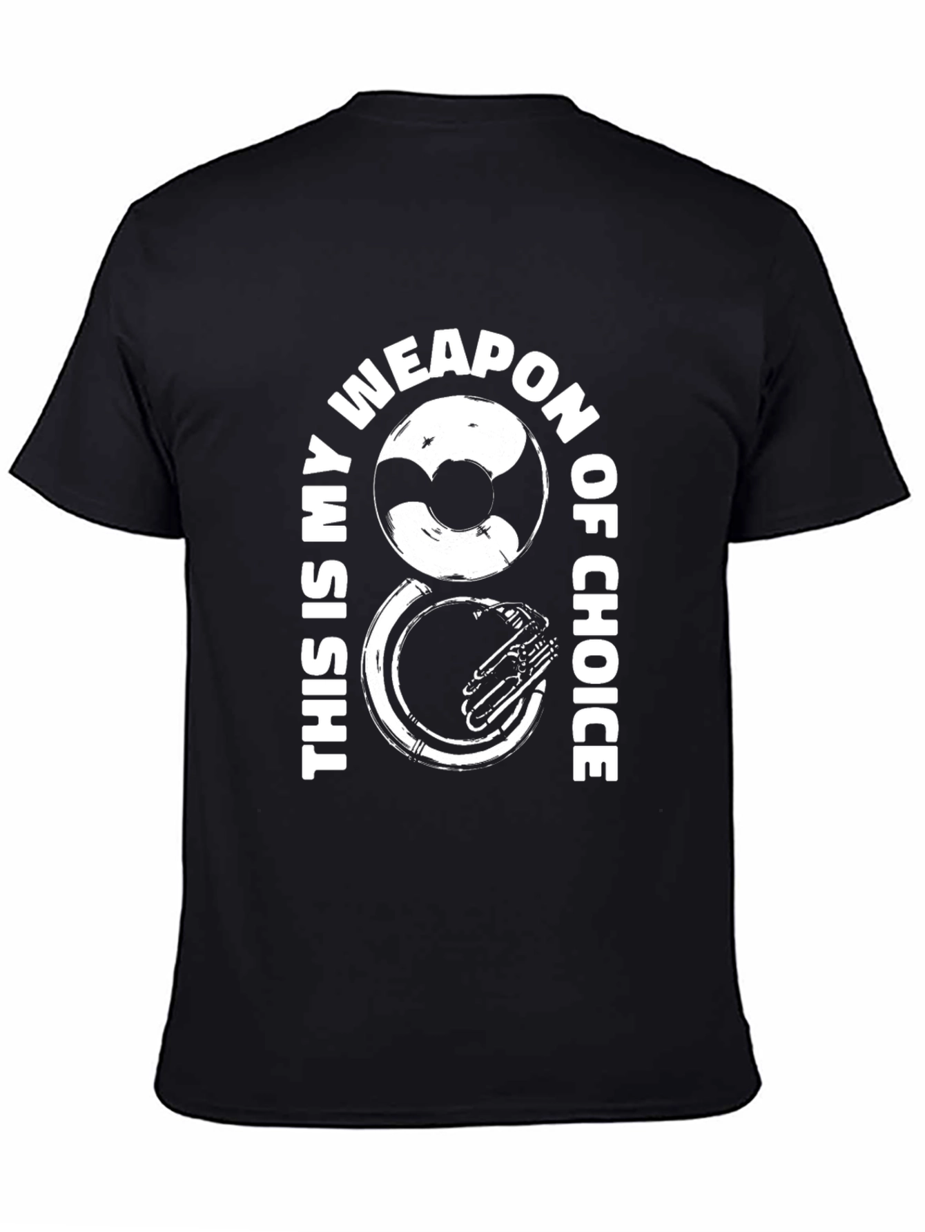 Tuba Weapon of Choice Graphic Tee