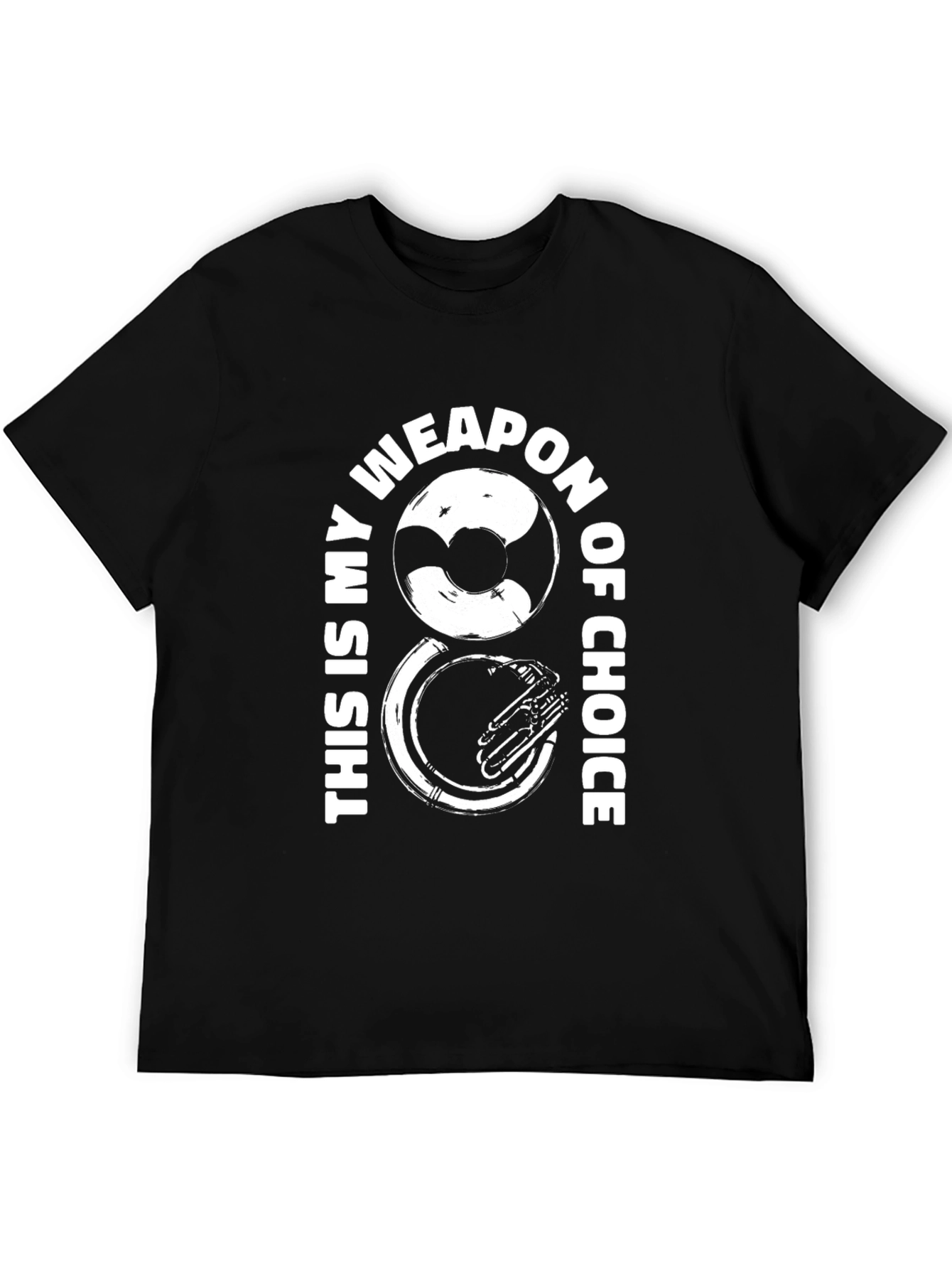 Tuba Weapon of Choice Graphic Tee