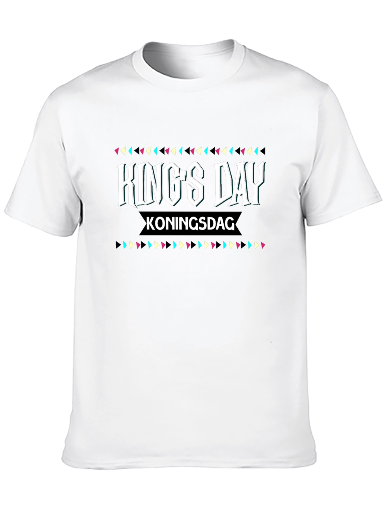 Kings Day Koningsdag Black T-Shirt