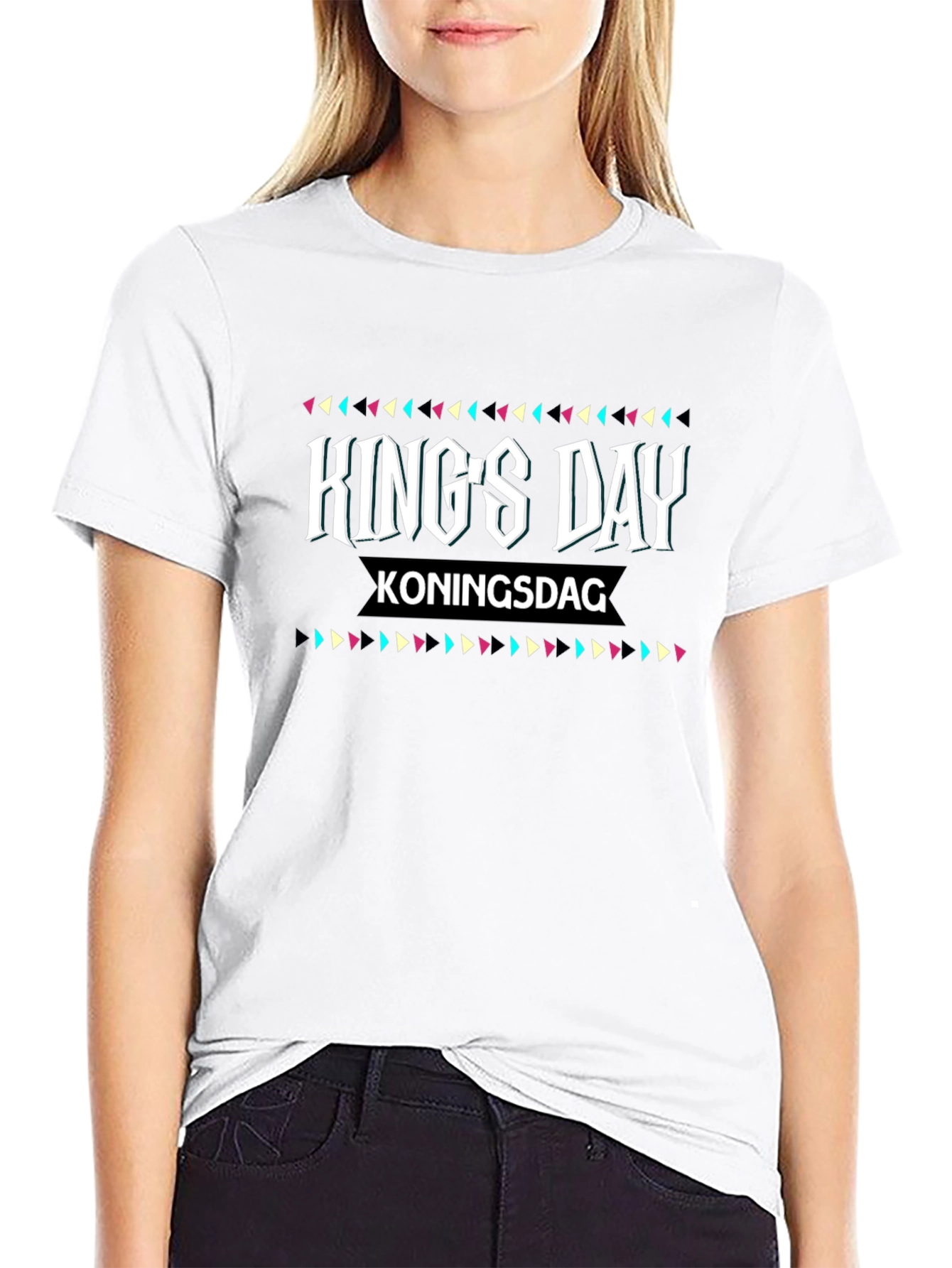 Kings Day Koningsdag Black T-Shirt