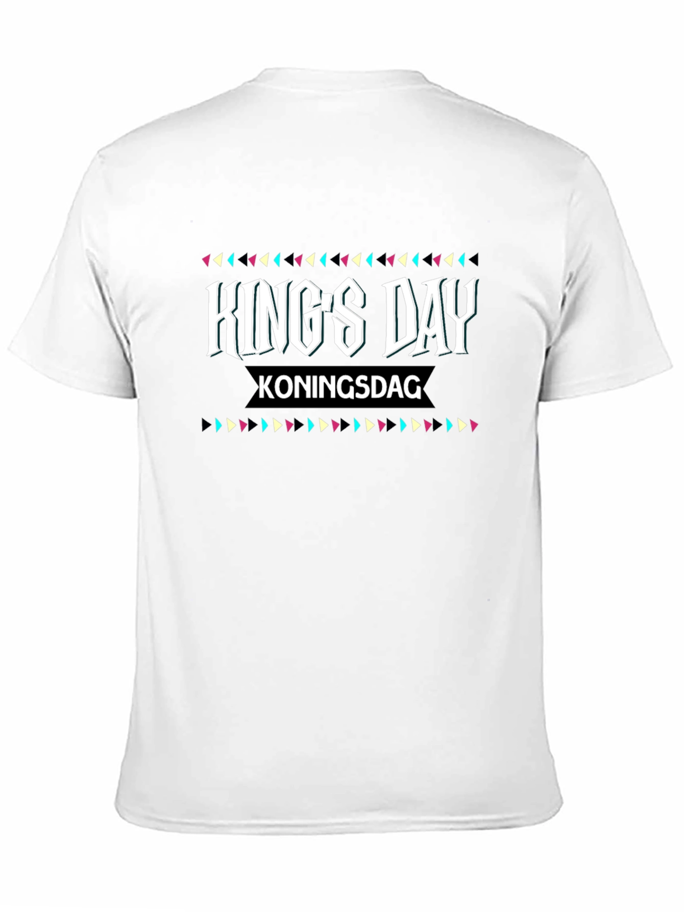 Kings Day Koningsdag Black T-Shirt