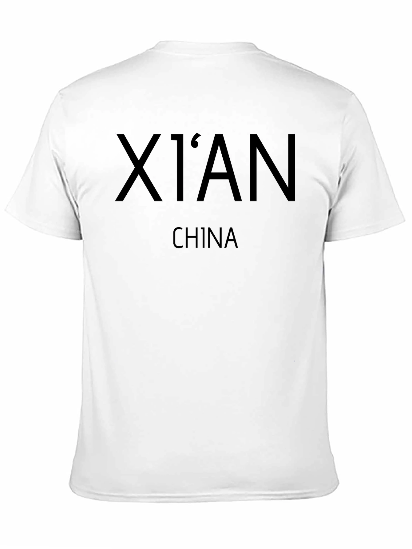 Xian China T-Shirt - Black Graphic Tee