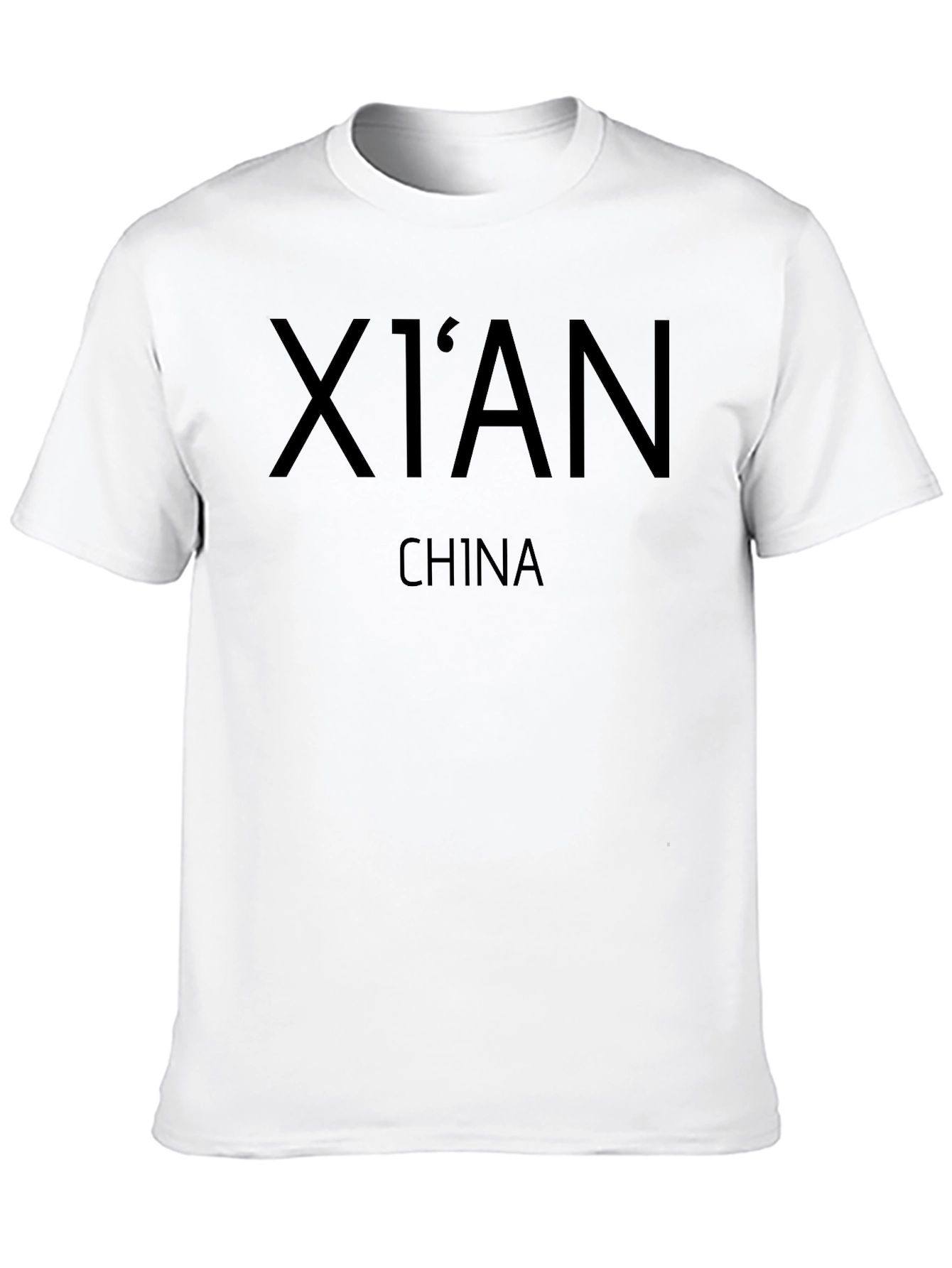 Xian China T-Shirt - Black Graphic Tee