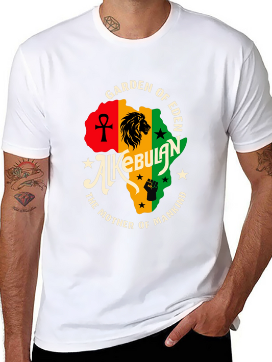 Afrocentric Alkebulan Graphic T-Shirt - Motherland Pride