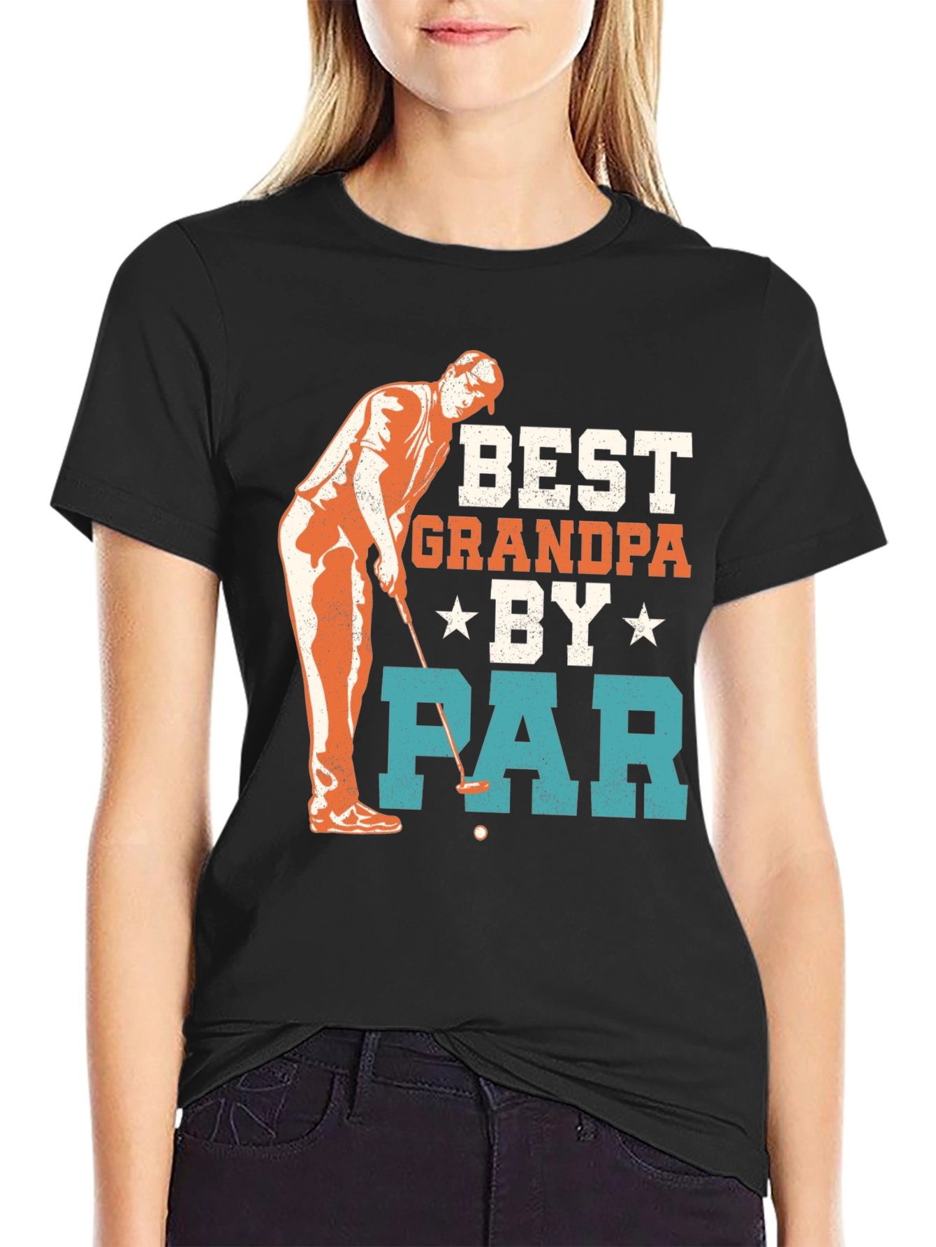 Best Grandpa By Par Golf T-Shirt