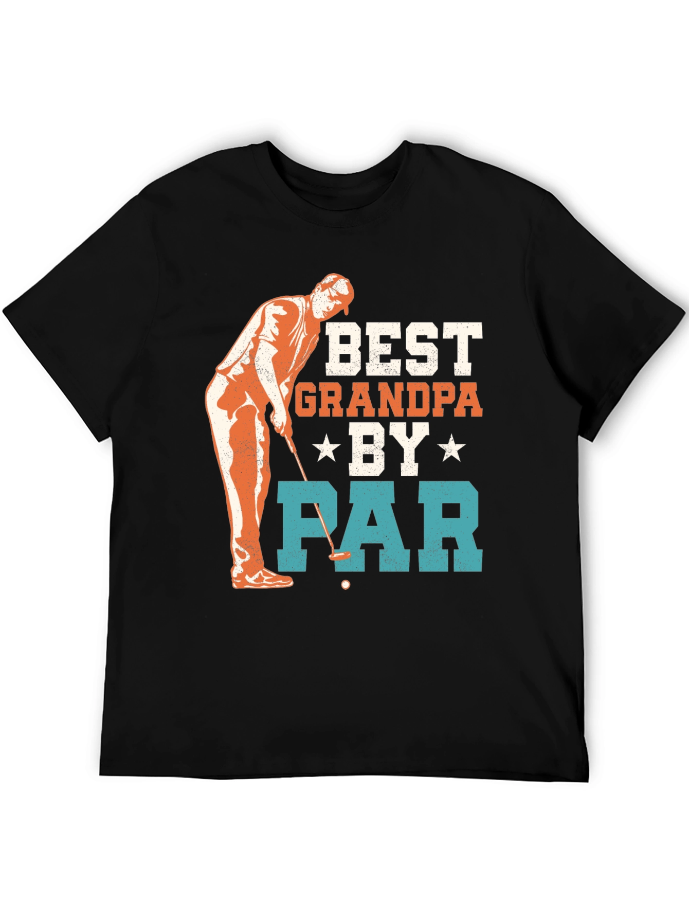 Best Grandpa By Par Golf T-Shirt