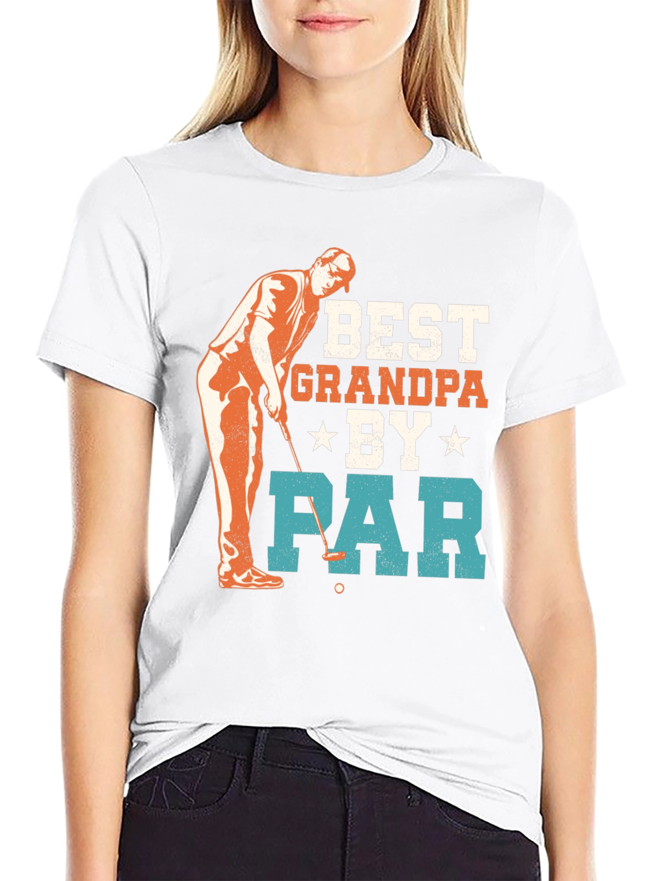 Best Grandpa By Par Golf T-Shirt