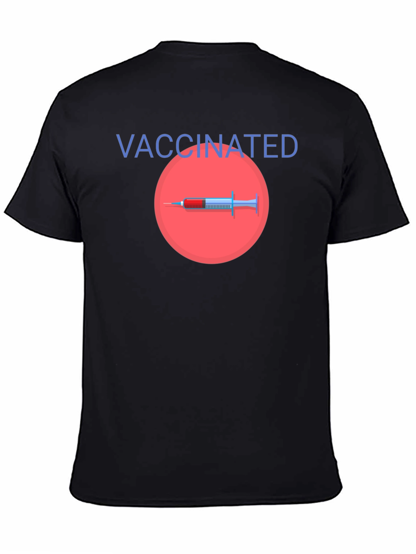 Vaccinated Graphic Tee - Stylish Protection