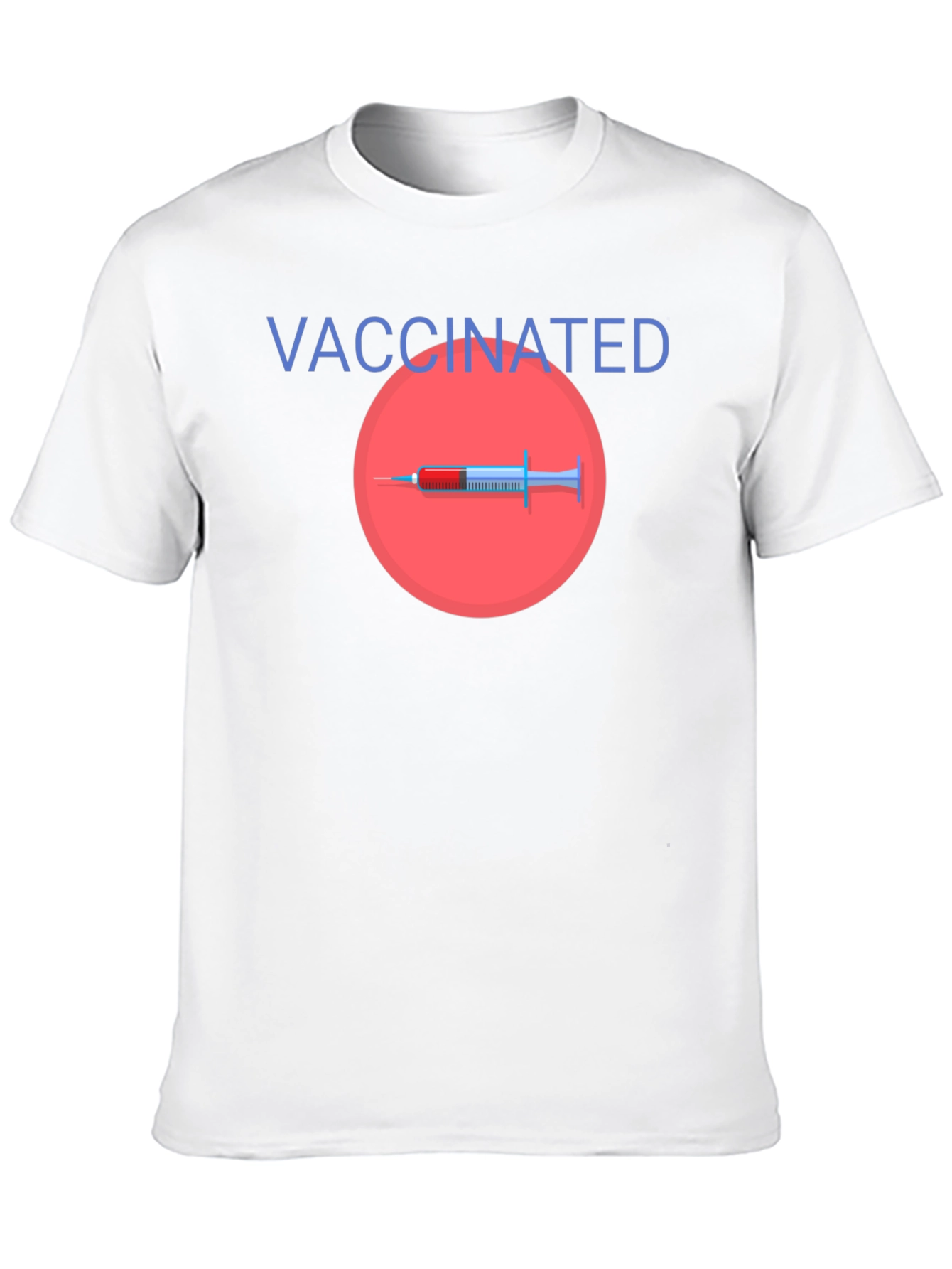 Vaccinated Graphic Tee - Stylish Protection