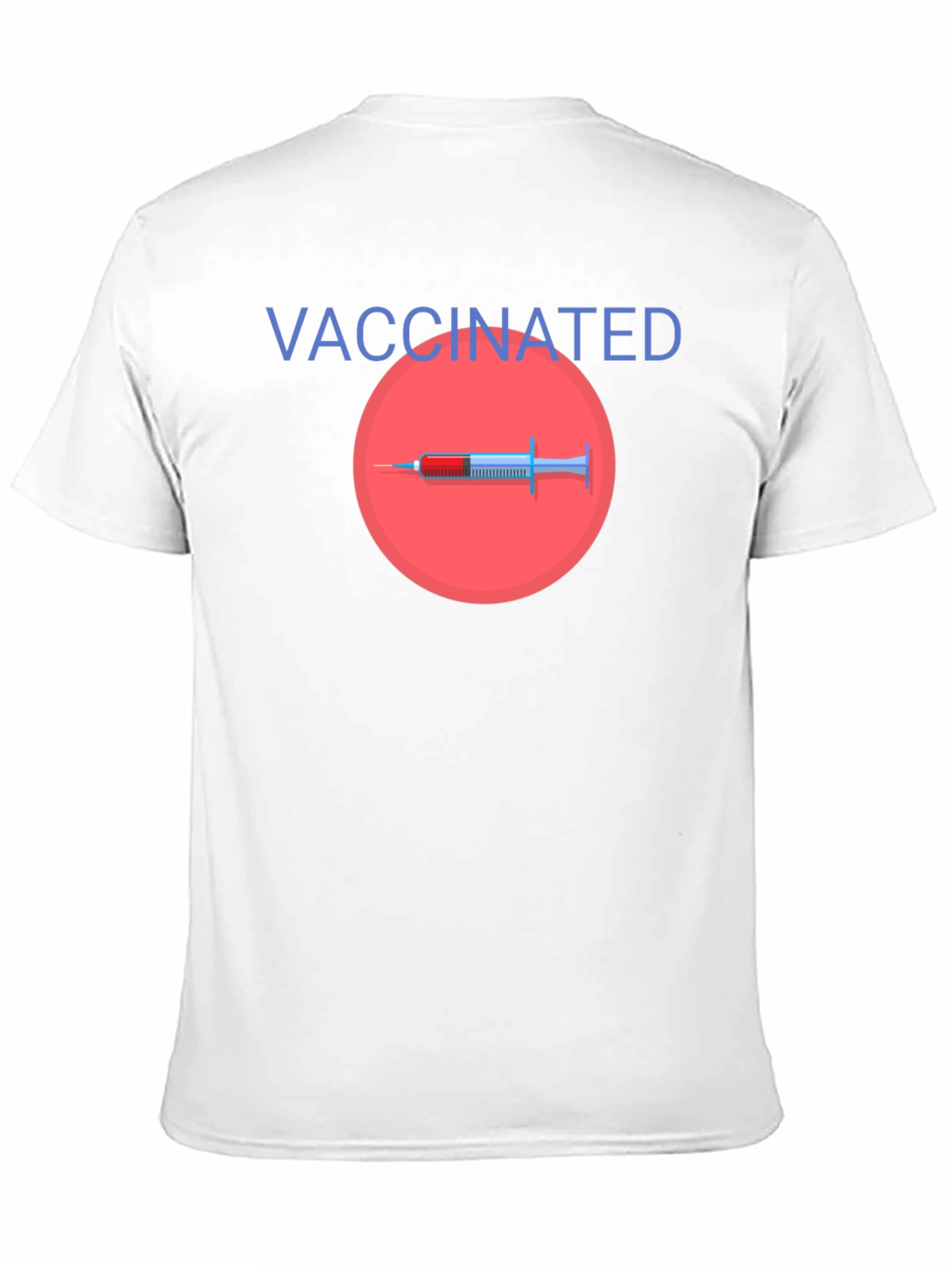 Vaccinated Graphic Tee - Stylish Protection