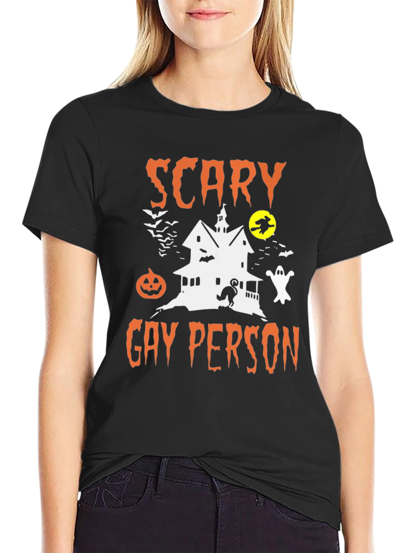 Scary Gay Person Halloween T-Shirt