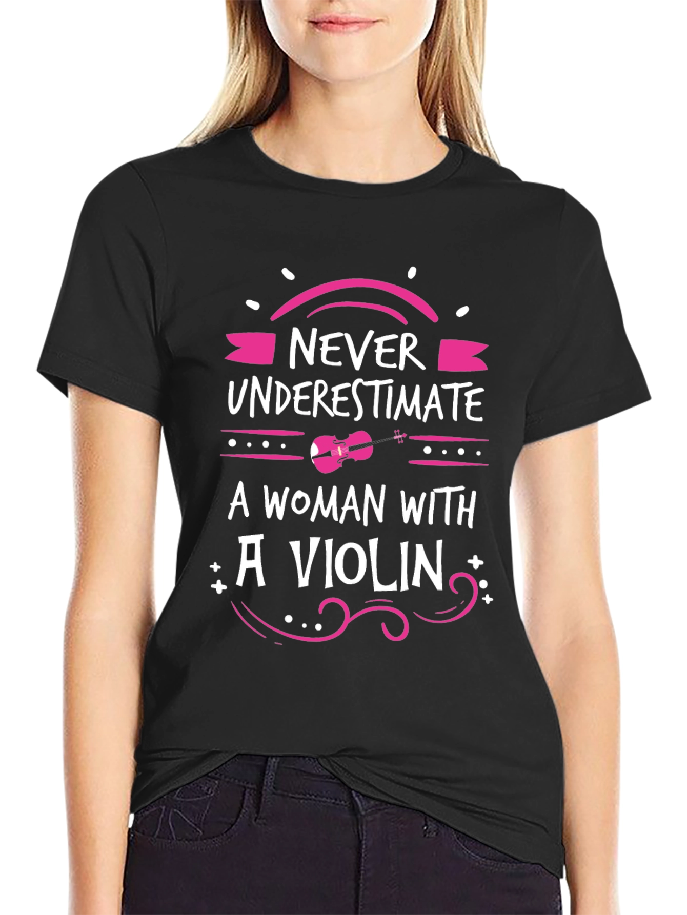 Never Underestimate Violinist T-Shirt