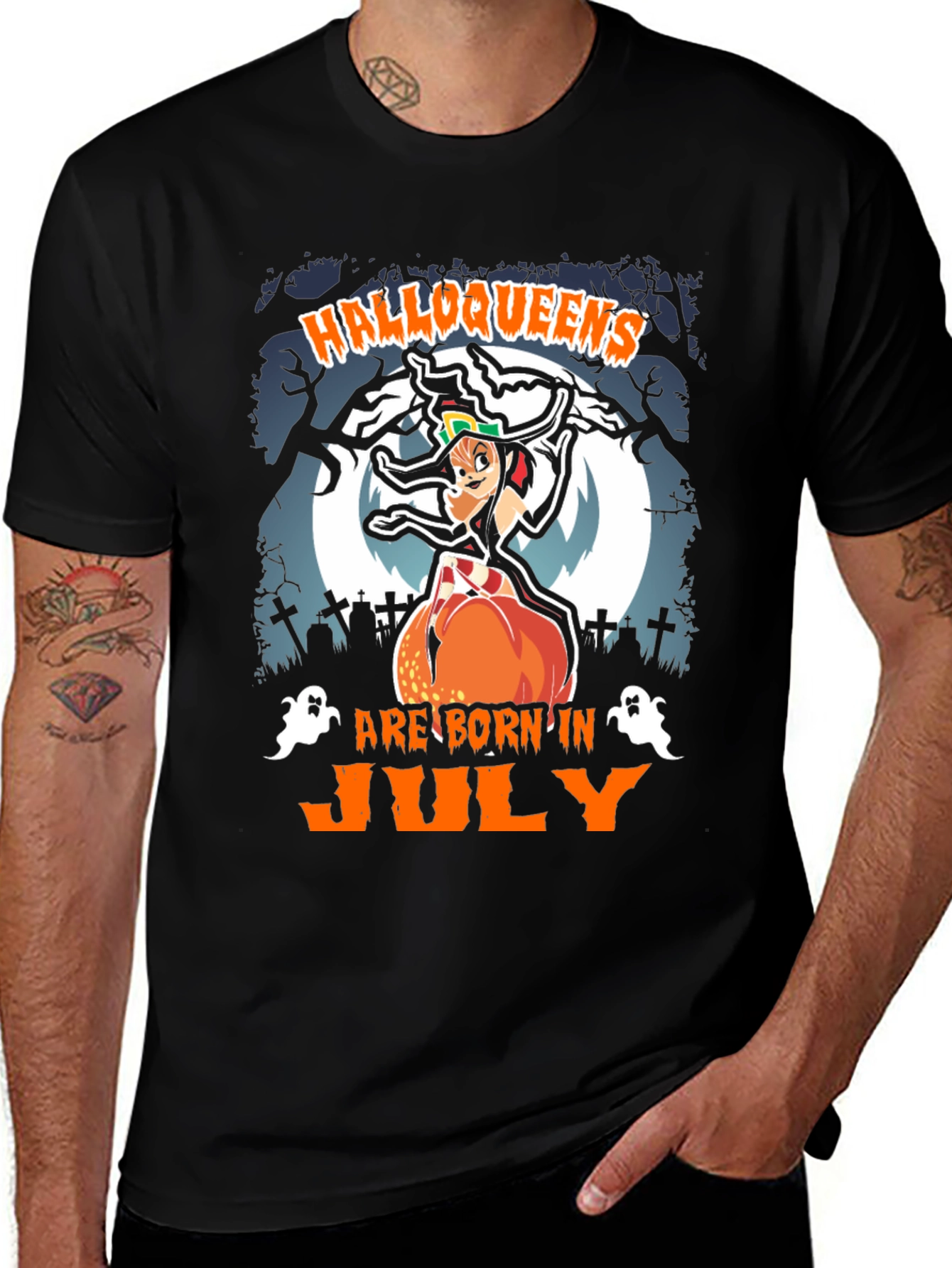 Halloweens Are Born In July T-Shirt