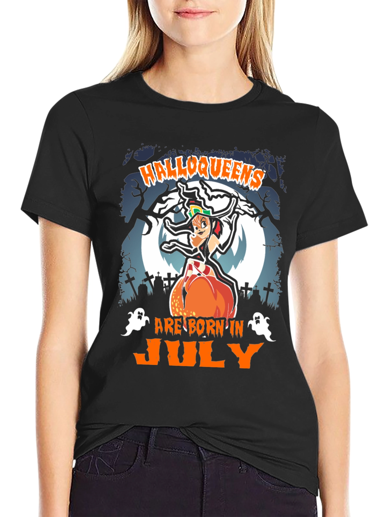 Halloweens Are Born In July T-Shirt
