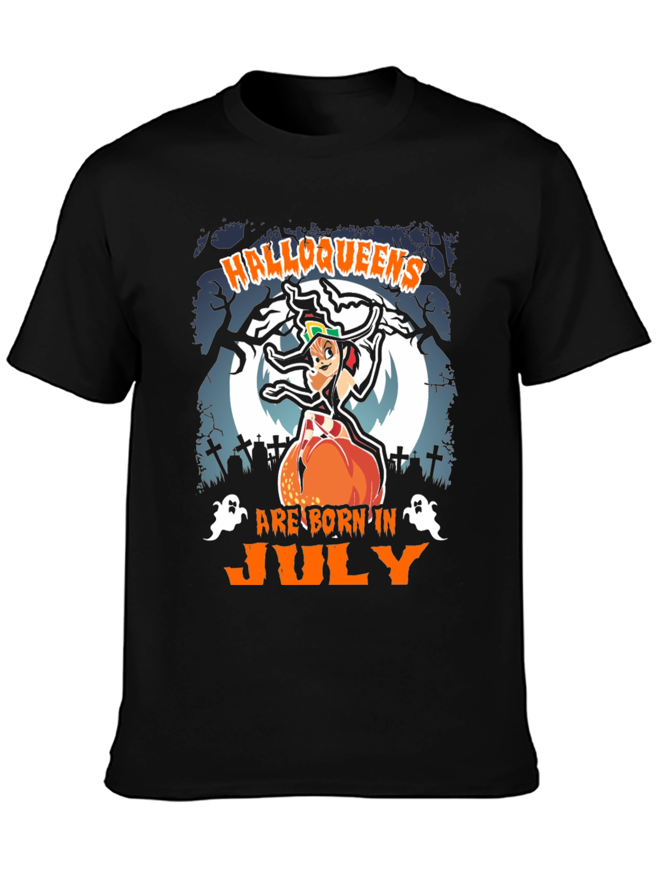 Halloweens Are Born In July T-Shirt